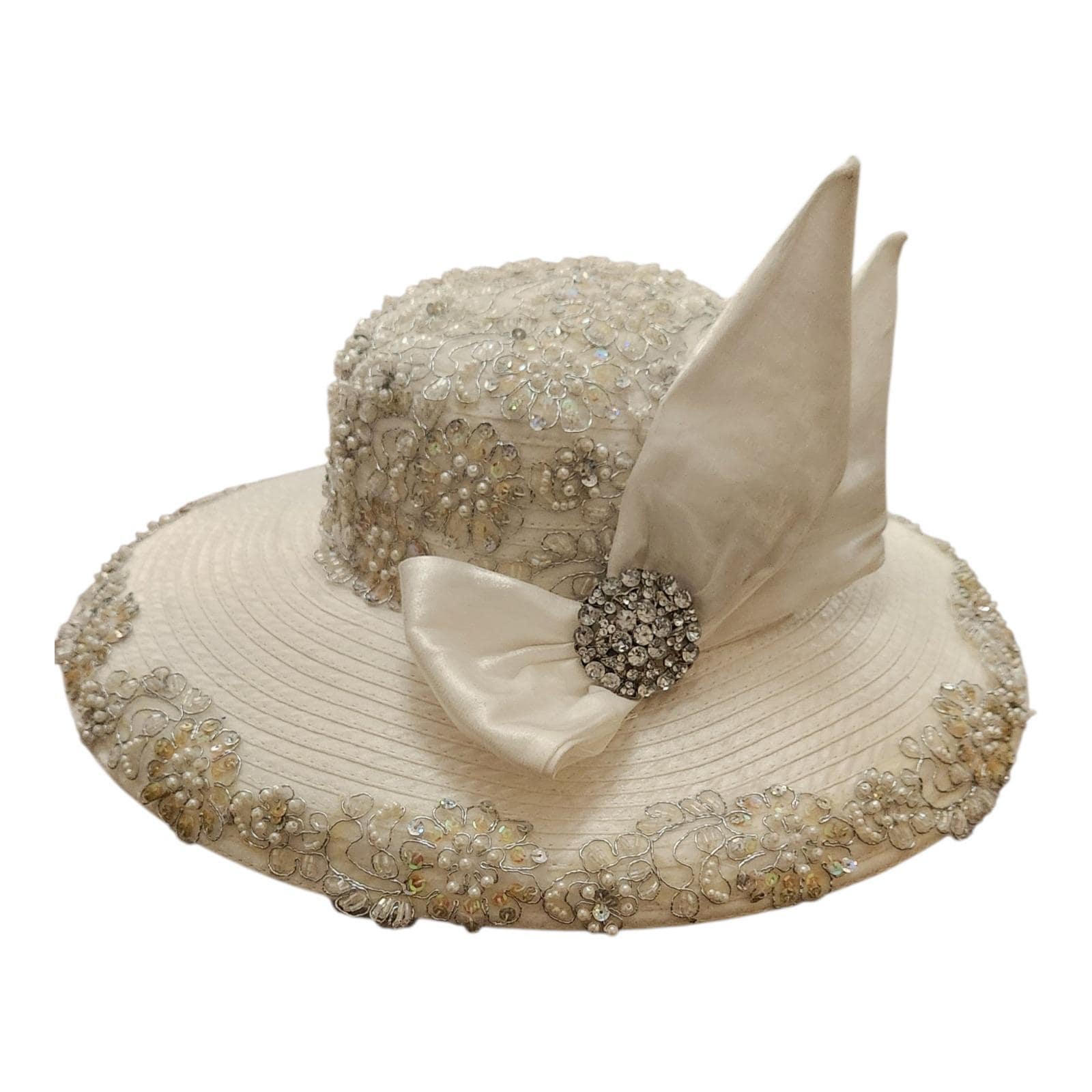 Gorgeous Metallic Silver Whittall & Shon Church Dress Hat Pretty Dress / Church Hat by Whittall & Shon | Mercari main image 2