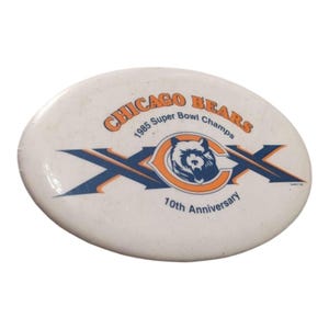 Chicago Bears Pin 1985 - Etsy