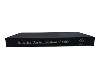 Westvaco America An Affirmation of Faith Hardcover Slipcase 1984