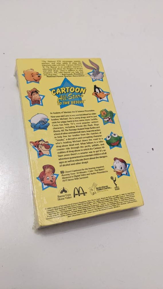 Cartoon All-stars to the Rescue VHS Mcdonalds Drug PSA Rare - Etsy Canada Cartoon All-stars to the Rescue VHS Mcdonalds Drug PSA Rare - Etsy Canada