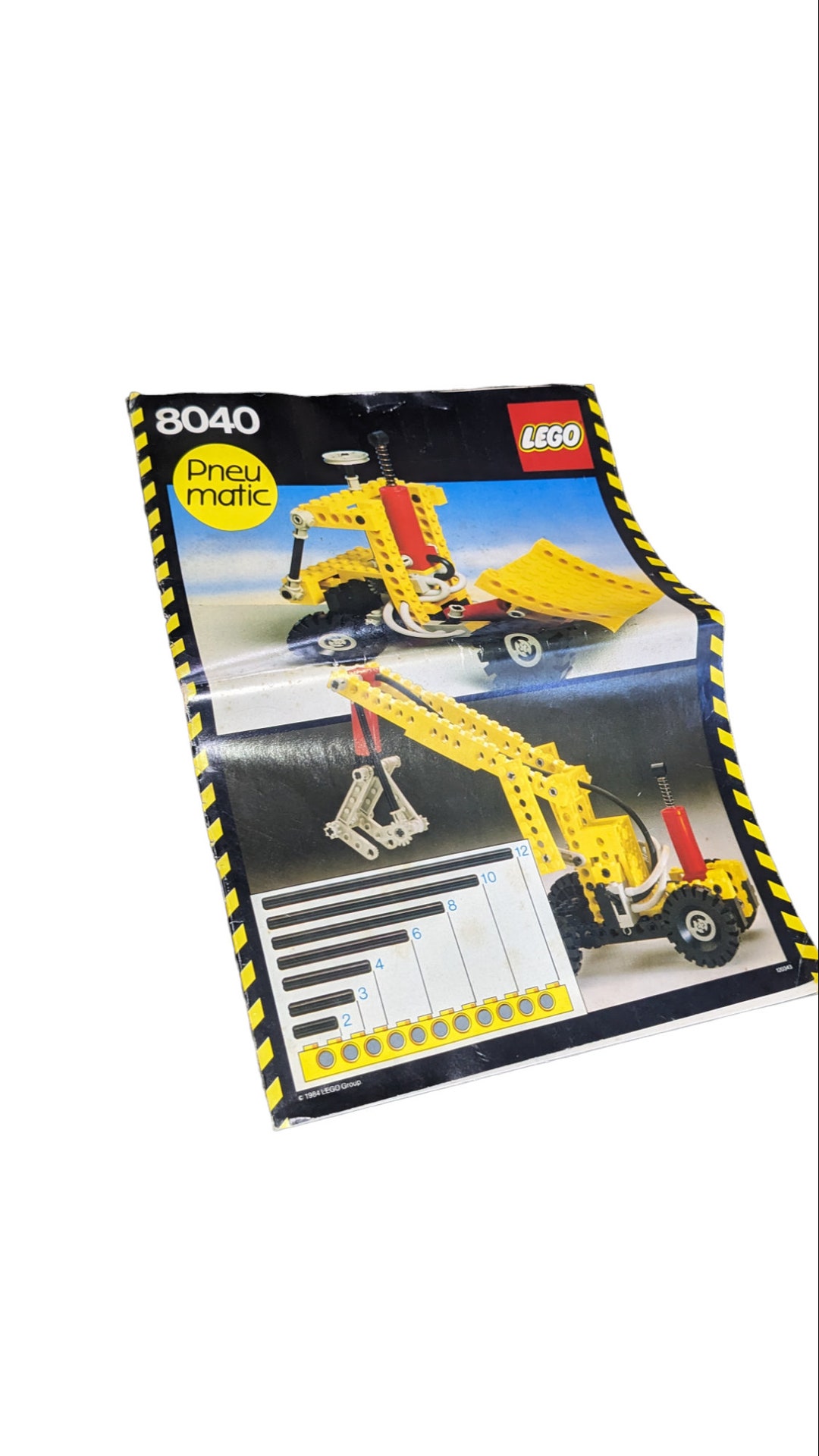 Buy Lego Technic Universal Pneumatic Fork Lift 8040 Instructions