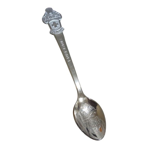 Vintage Rolex Souvenir Spoon Bucherer of Switzerland Lucerne - Etsy