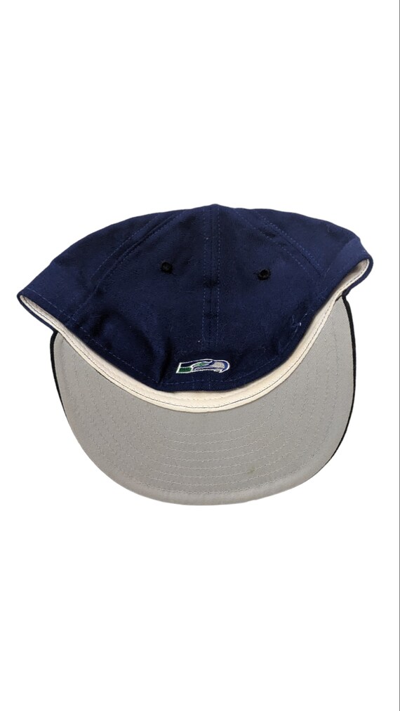 Seattle Seahawks New Era 5950 Made in USA NFL Football 7 1/8  display picture 1