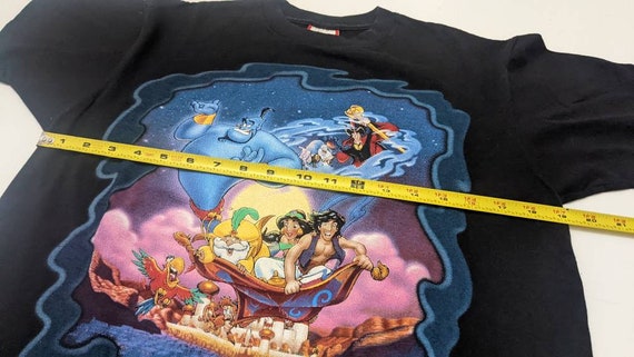 Aladdin Movie Promo Tee Size Medium Disney Single Stitch Made in