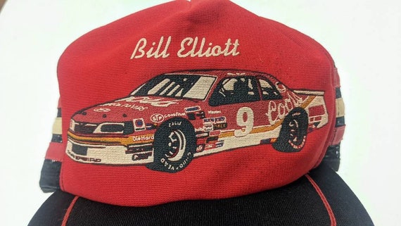 Bill Elliott Coors Racing Adjustable 3 Stripe Mes… - image 6