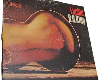 B.B. King Lucille Vinyl Record BluesWay BLS-6016 Stereo 1968 Blues LP Album