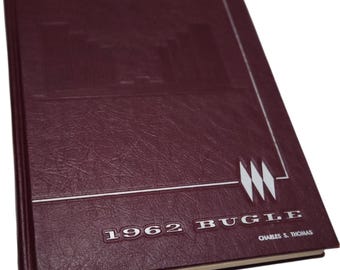 Vintage 1962 Bugle Virginia Polytechnic Institute VPI Virginia Tech Yearbook