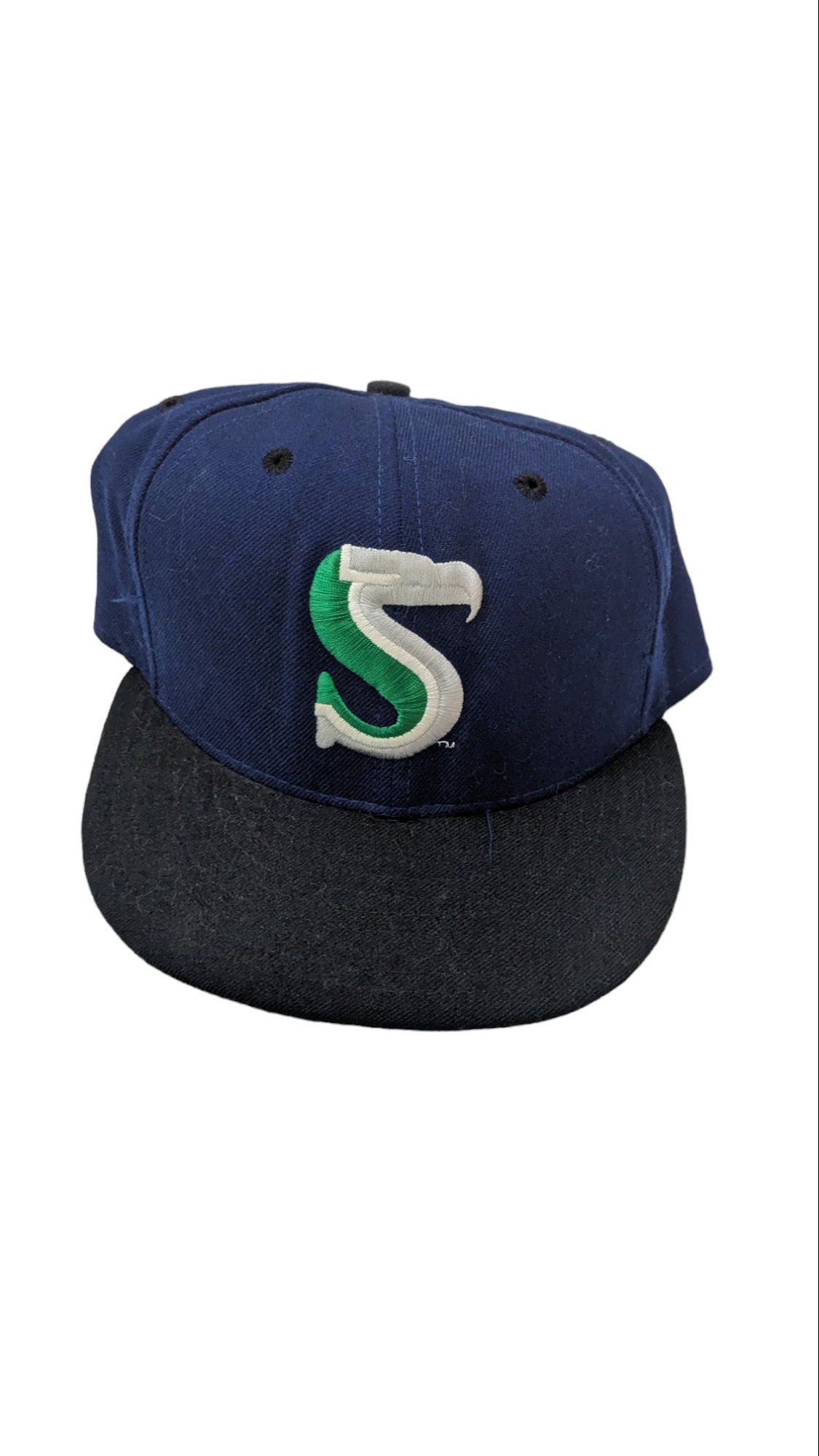 Seattle Seahawks New Era 5950 Made in USA NFL Football 7 1/8  display picture 3