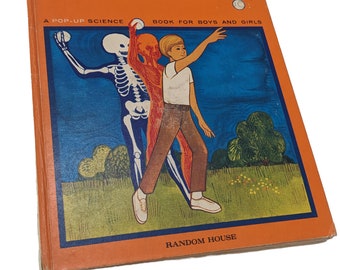 Vintage Your Body Bones And Muscles Random House Science Pop Up Book