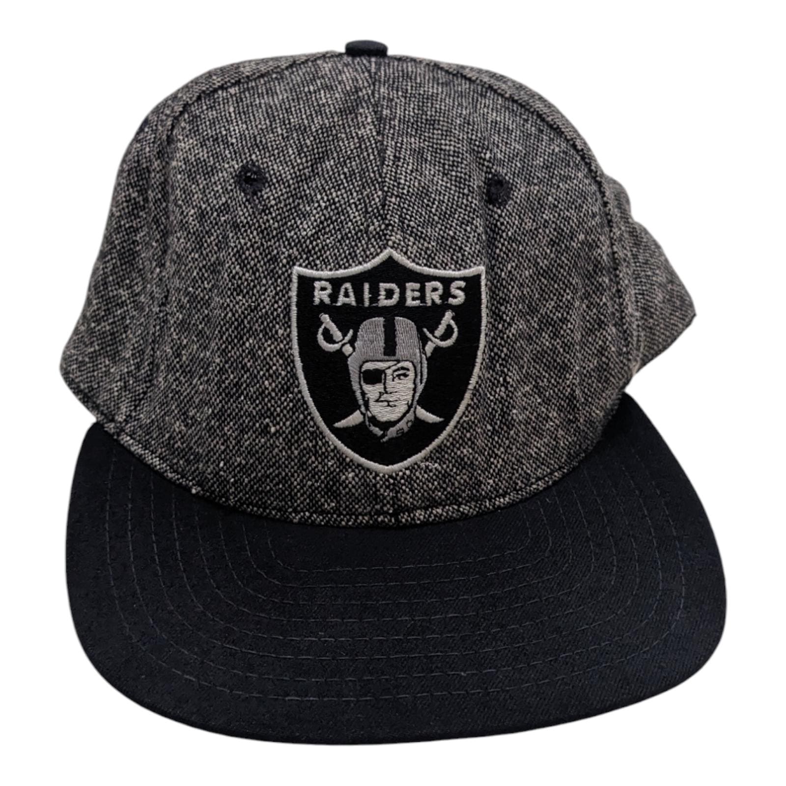 【90s】NFL レイダース キャップ　ビンテージ　raiders 90s〃 ヴィンテージ NFL RAIDERS レイダース メッシュキャップの