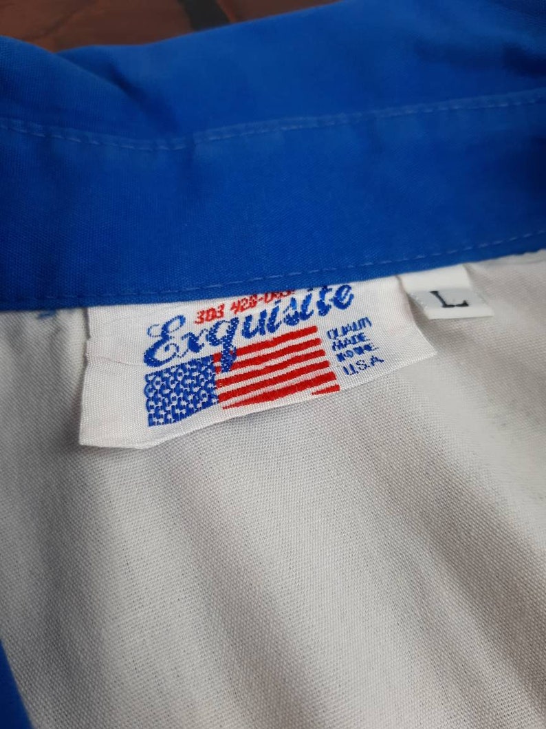Fast Fare Oldsmobile Racing Button Front Jersey Shirt Exquisite Made In USA Vintage 90s FREE Shipping