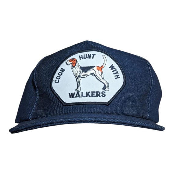 VINTAGE Coon Hat Vintage Coon Hunters Hat // Adult Size Snapback // Official  main image 3