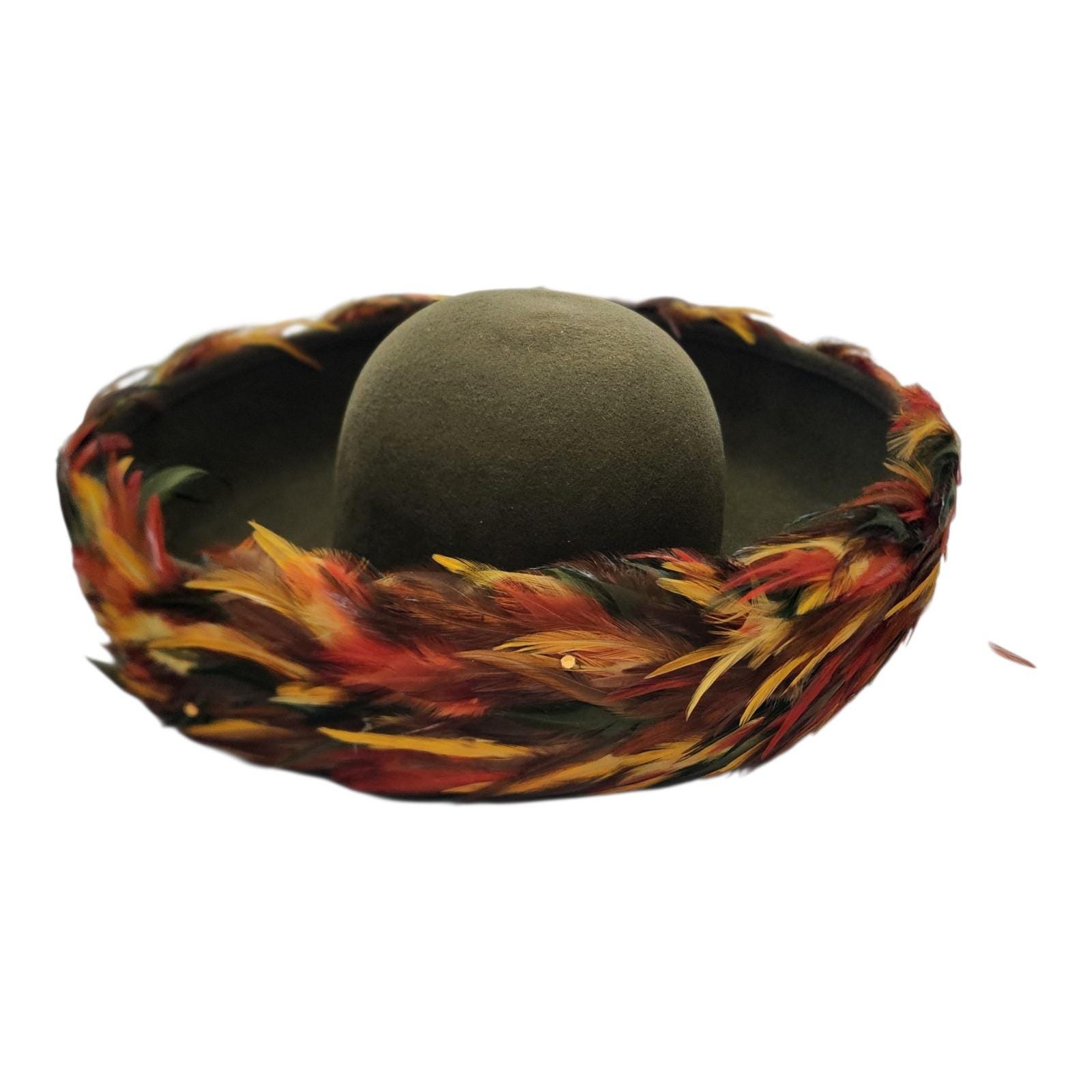 Mr John Feather Hat - Etsy display picture 2