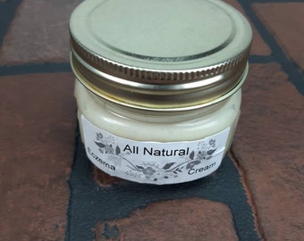 All Natural Organic Eczema Cream Healing Dry Skin Psoriasis 6 oz