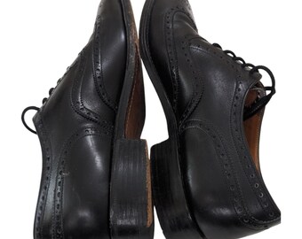 Church's Custom Grade Wingtip Oxford Lace up Dress Shoes England