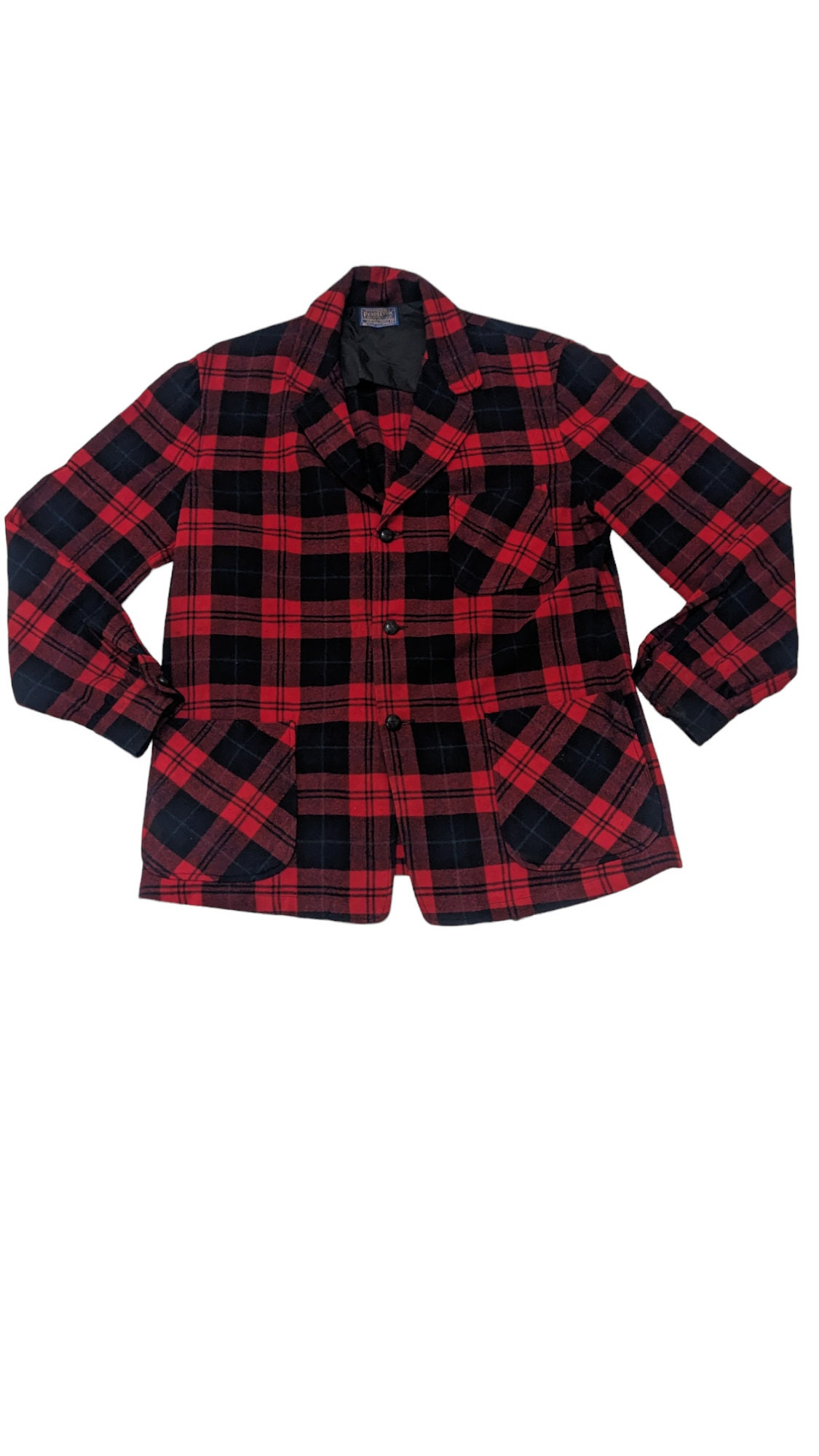 ヴィンテージ 70 年代 ペンドルトン ウール チェック柄 ハンティング