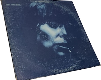 Joni Mitchell Vinilo LP Azul Reprise MS 2038 Carpeta desplegable Folk Rock VG+