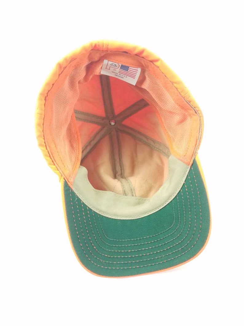 Hunting Blaze Orange Insulated Ear Flaps Fishing Trapper Hat Etsy