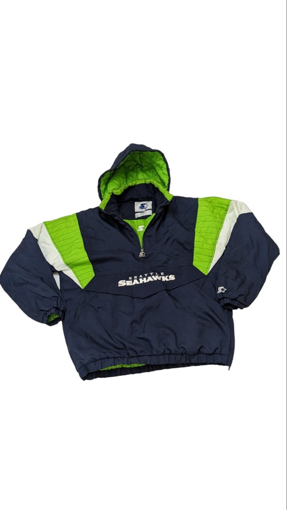 Seattle Seahawks Large Starter Coat Jacket Vintage