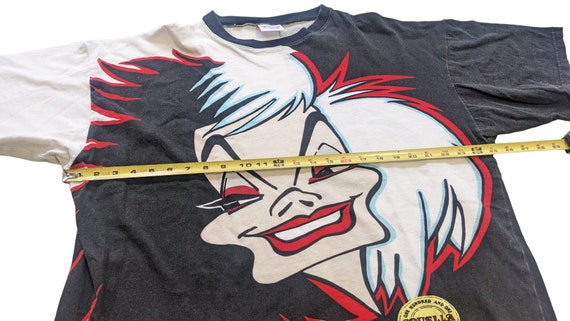 Disney Cruella De Vil Tee Shirt Size L/XL 101 Dal… - image 6