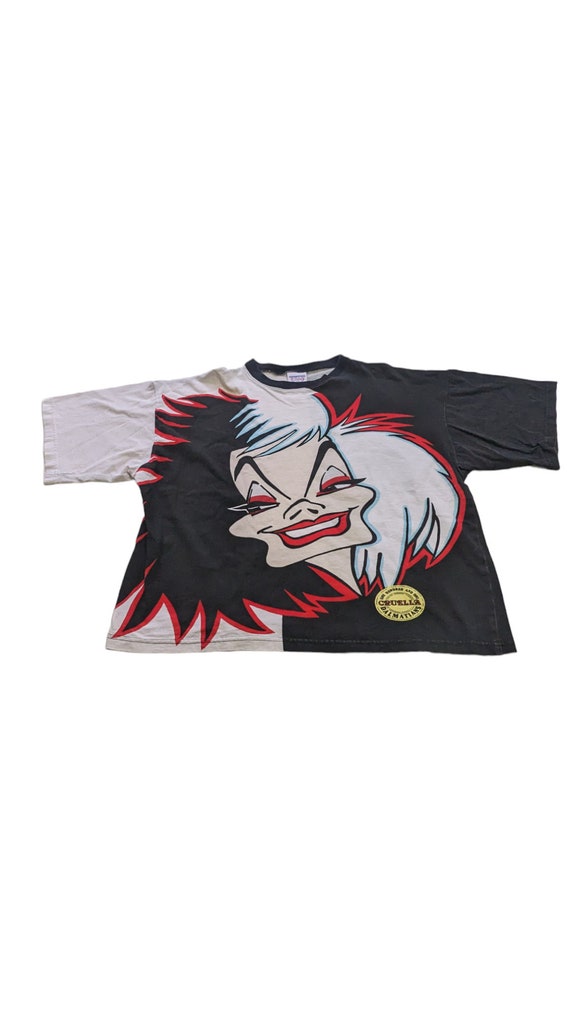 Disney Cruella De Vil Tee Shirt Size L/XL 101 Dal… - image 1