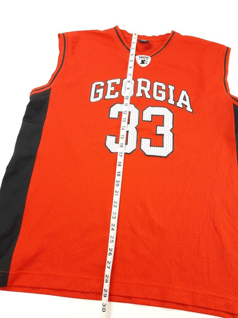 Bulldogs 33 Starter Basketball Jersey XL Vintage 90s Etsy