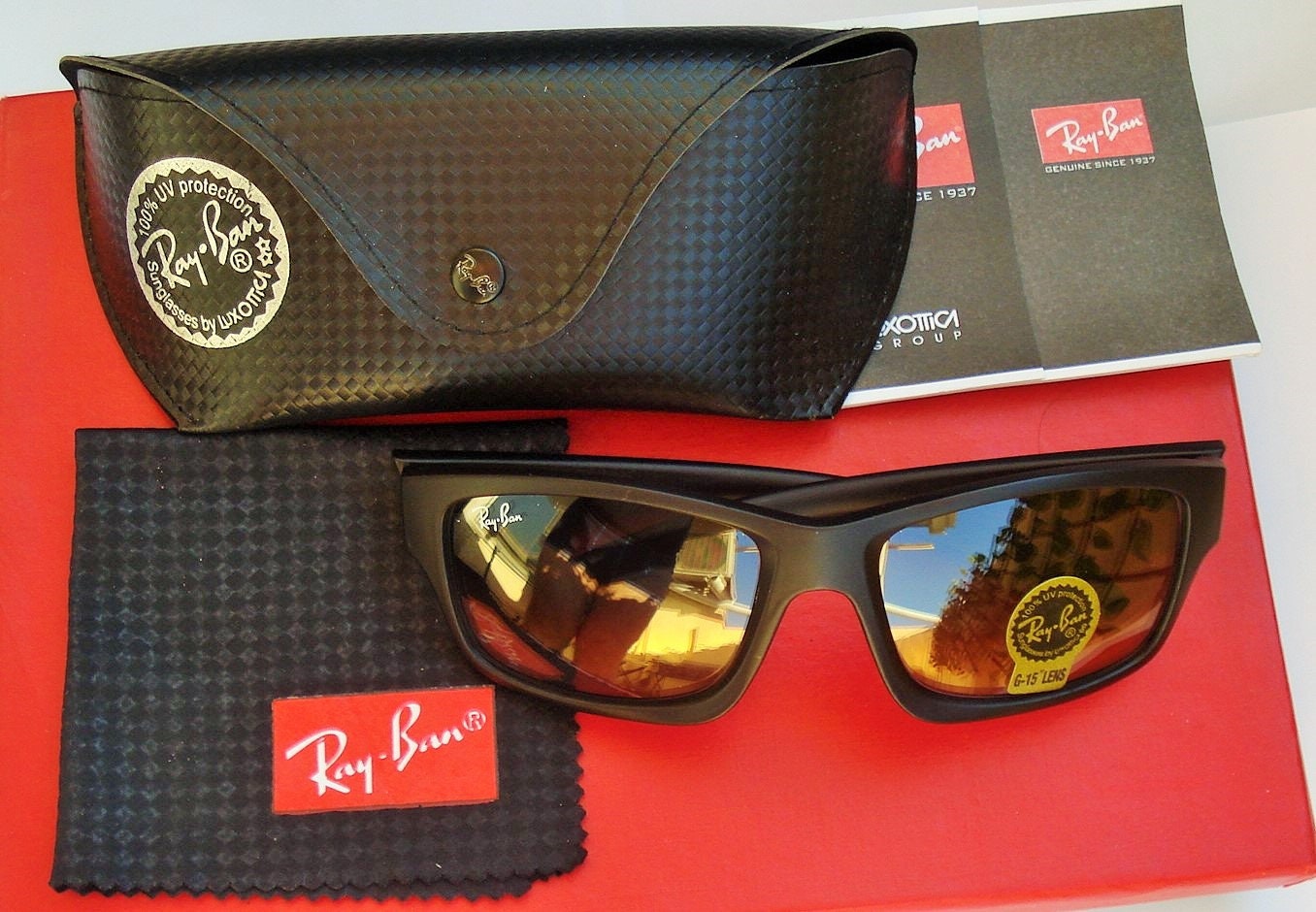 Sunglasses Ray-ban UV 400/plastic Frames Black Lenses / Master - Etsy  Australia