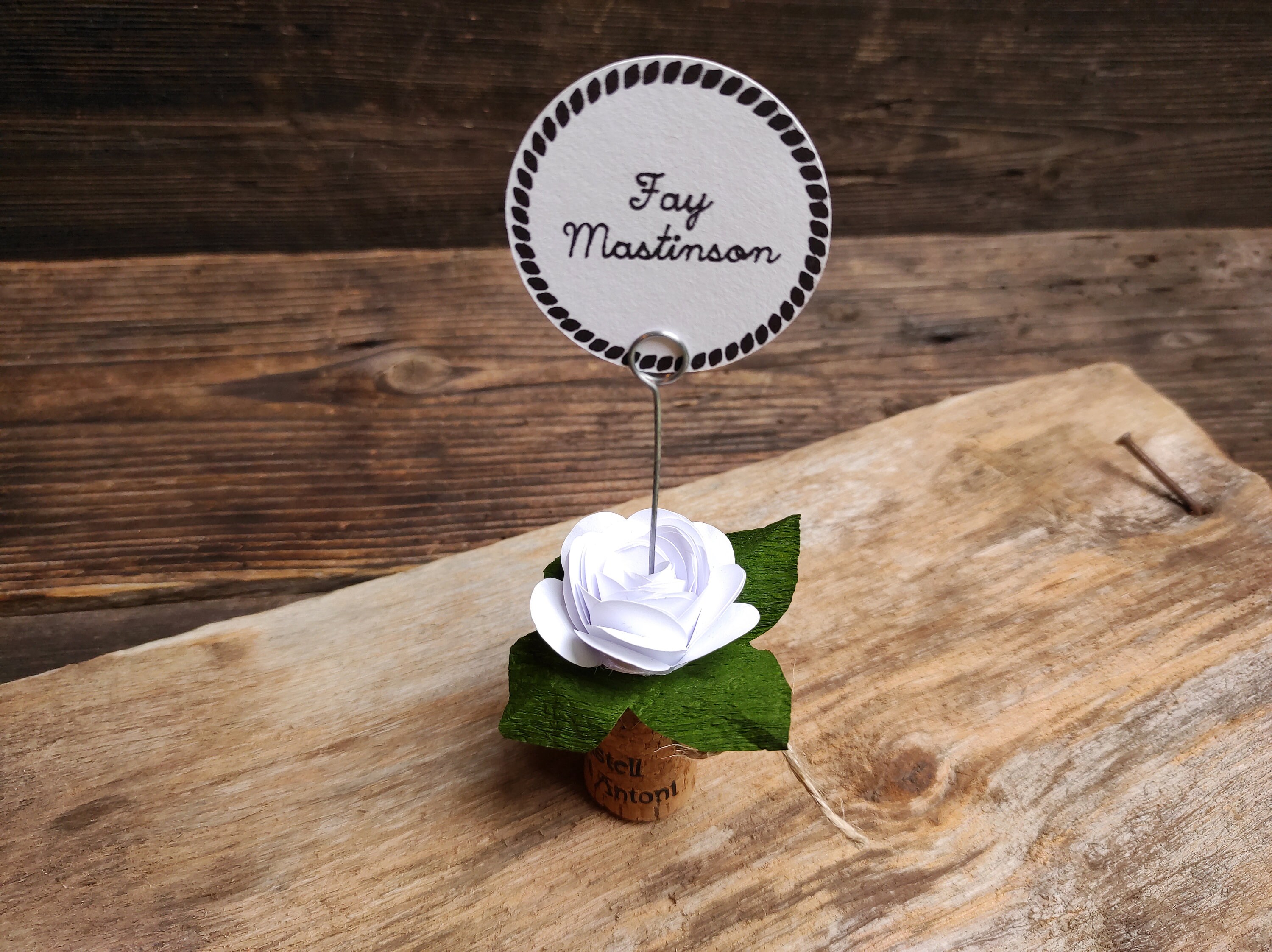 Place Card Holders Wedding Card Holder Name Card Holder Etsy