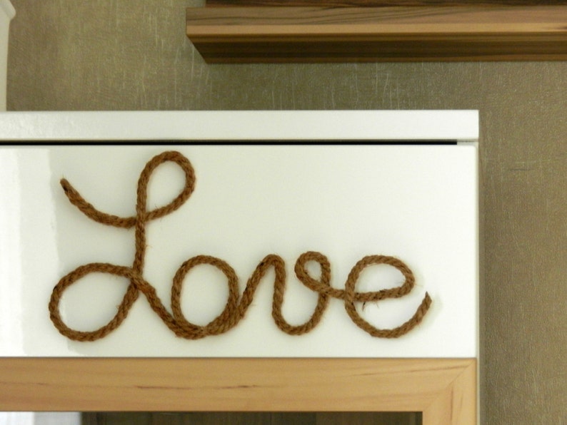 Love Wall Decor room Decor Wall Word Art Word Decor Etsy