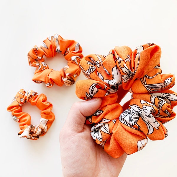 Easy DIY Hair Scrunchie Sewing Pattern/Digital PDF Sewing Pattern /Instant Download Sewing Pattern