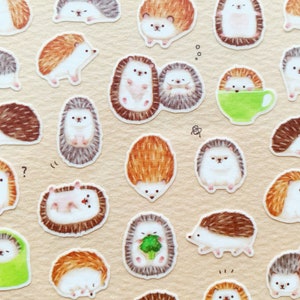 Adesivo Animal Ouriço H17,5 cm x L9cm - MW80949