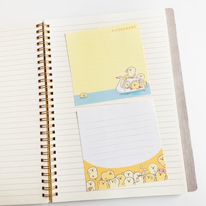 Blocco note barca Picyouko-mame 2 modelli 10 fogli - MW57419