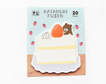Strawberry Cake Sticky Note 20 Sheets - FAQF129