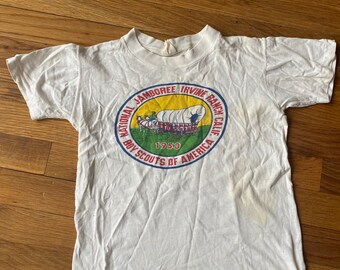 1950's Boy Scouts T-shirt Souvenir Shirt - Etsy
