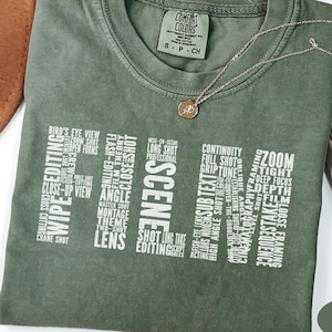 Video Production Shirt - Filmmaking TShirt - Film Maker T Shirt - Gifts for Cinematic Crew - Mens Gift For Creator, Creative Editor, Student