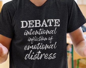 High School Debate Team Shirt College Debate Coach Gift