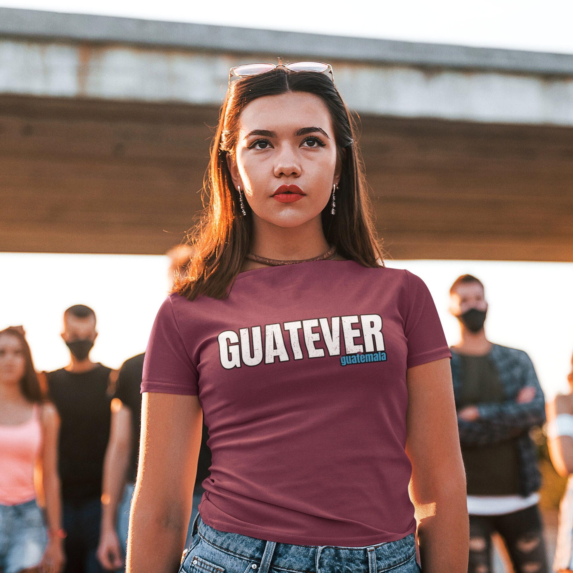 Guatemala Shirt Mens or Womens Guatever Guatemala T Shirt Guatemalan Pride Souvenir Gift Support Guatemala Etsy