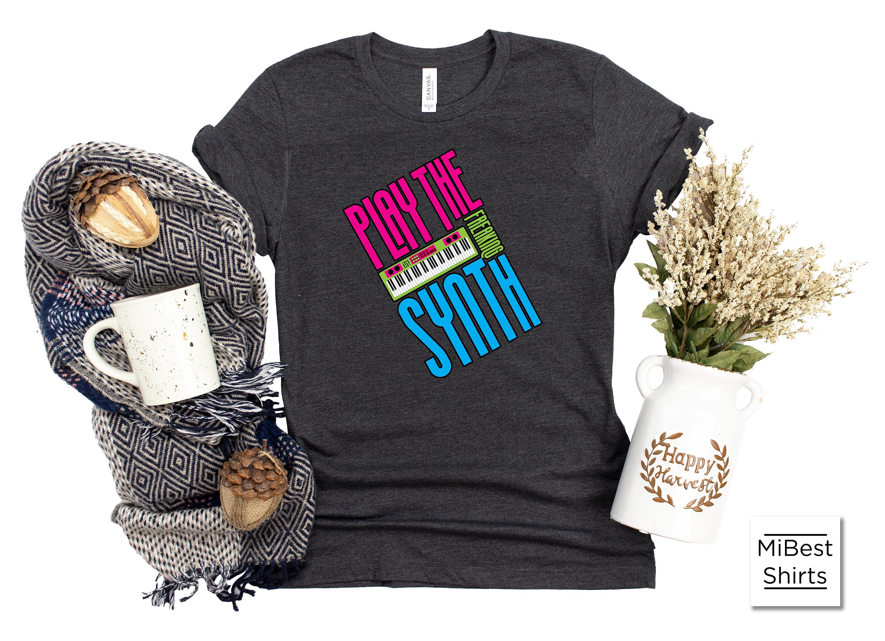 Synth TShirt Synthesizer Tshirt Synth Music Lovers Gift Etsy