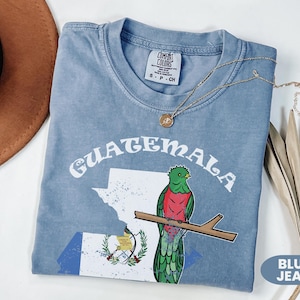 Guatemala Shirt Mens or Womens - Guatemala Flag T-Shirt - Guatemalan Quetzal Bird Gift - Support Guatemala