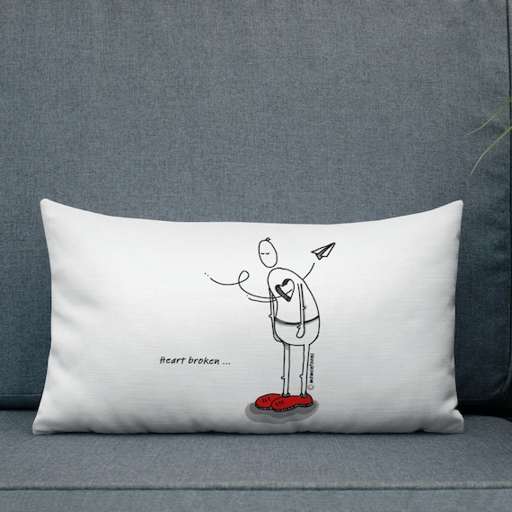 Sad Pillow Quotes Get Well Soon Pillow Cute Throw Pillows Etsy