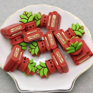 Silikon Bead 3D Sukkulente Pflanze Buch Kaktus Focal Bead für Pen Armband Halskette Keychain Schlüsselband, Silikon Bead DIY Charme, der XS0557 findet