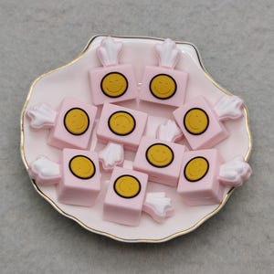 Perlina in silicone per carta igienica, fazzoletti, scatola, perlina focale per penna, braccialetto, collana, portachiavi, cordino, perlina in silicone alla rinfusa, fai da te, ciondoli, XS1037