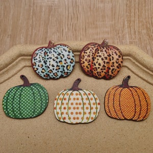 6/20/100 pcs Thanksgiving Pumpkin Wooden Pendant , Printed Painted Wood Craft , Wood Cutout Teardrop Earring Dangle Drop DIY Charm , XW0248
