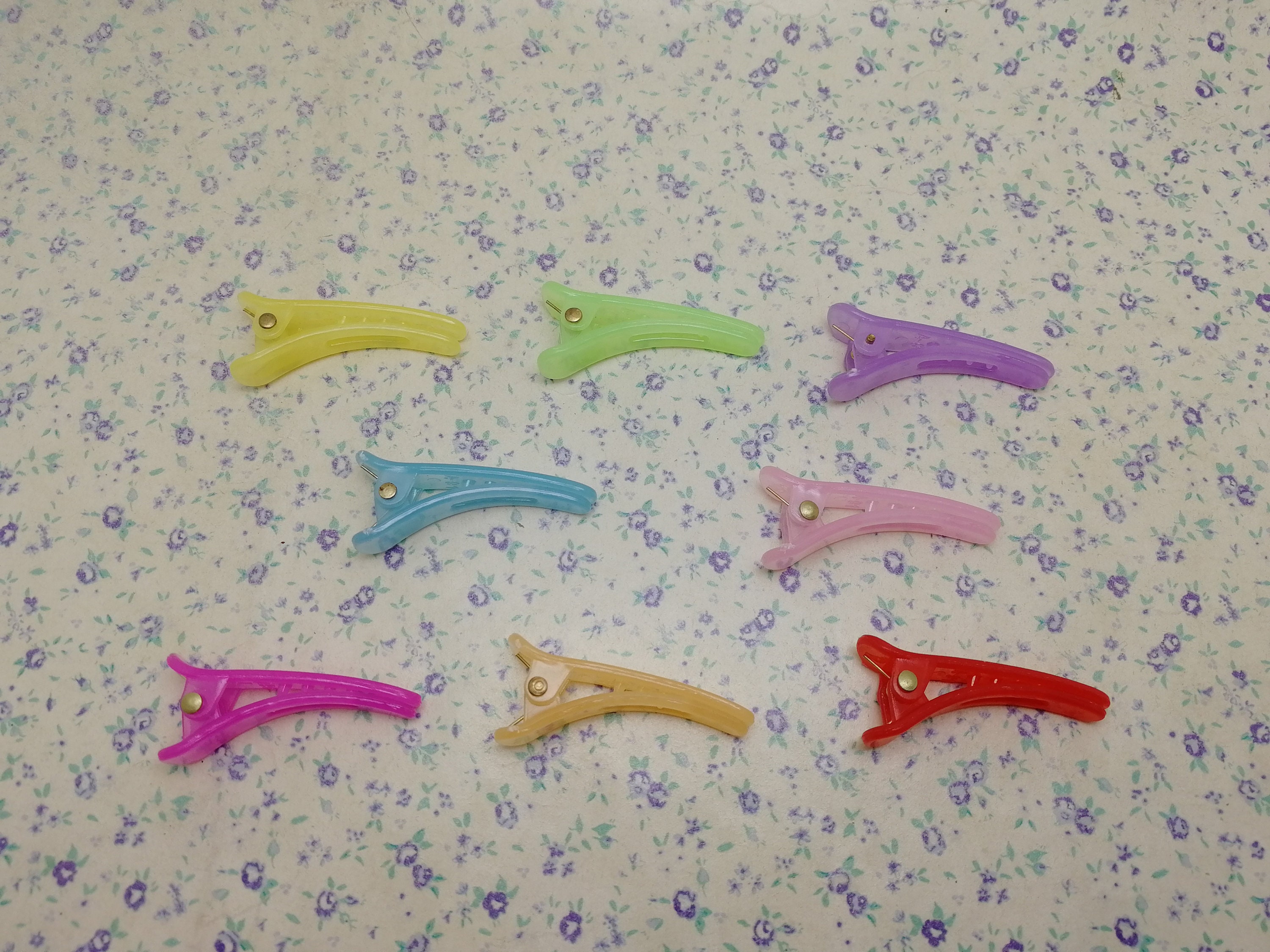 20/100 Pieces Mix Color 36 Mm Length Plastic Hair Clip 20/100 Pieces Mix Color 36 Mm Length Plastic Hair Clip