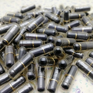 klare Farbe Wunsch Nachricht Pillenkapsel Charme mit schwarzer Farbe Blankopapier Notiz innen 30/100/500 Stückgeheime Liebe Pillenperle finden EXP0106
