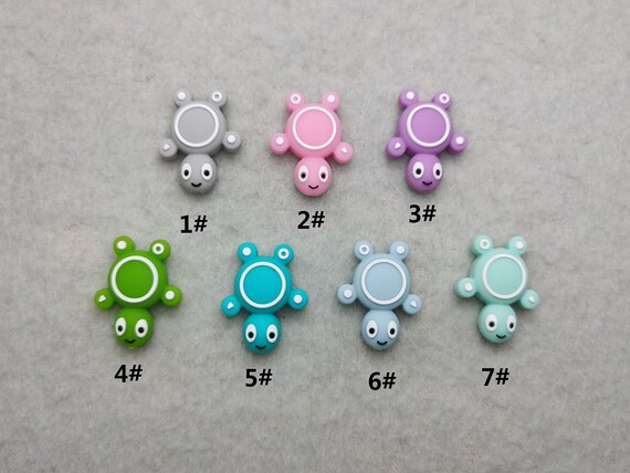 10 Leuchtende Schildkröten-Silikonperlen – Glow-in-the-Dark, 17 X 30 Mm, Für Schmuck, Basteln & Schlüsselanhänger