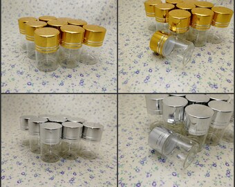 Set 8 Bottigliette Vetro 100ml Con Coperchio - Per Olio, Spezie, Bevande Portatili - Foto 4