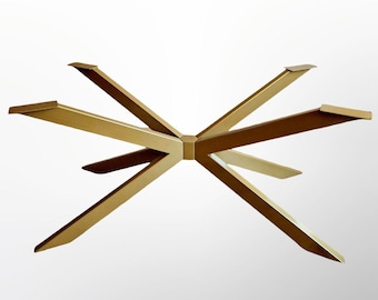 Spider Metal Table Legs |  Industrial dining legs | 148/75cm
