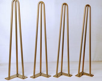 Hairpin Legs, 4er Set Hairpin Tischbeine, Pied de Table Tischbeine