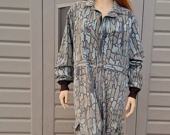 Vintage Trebark Jumpsuit Coveralls hunting